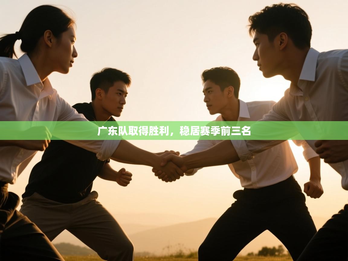 广东队取得胜利,稳居赛季前三名 第1张